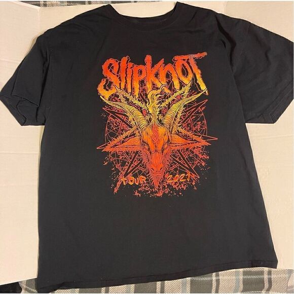 ‘21 SLIPKNOT TOUR Tshirt Double Sided  XL Tee - Picture 4 of 7